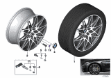 Diagram for 2019 BMW M4 Alloy Wheels - 36108090192