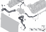 Diagram for 2016 BMW M6 Cooling Hose - 11537843264