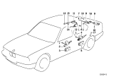 Diagram for 1988 BMW 735i Door Lock - 51268356065