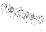 Diagram for BMW 733i Differential Cover - 33111205749