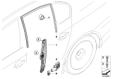 Diagram for BMW 535i Window Regulator - 51357184745