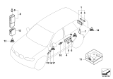 Diagram for BMW Alpina V8 Roadster Interior Light Bulb - 63316962044