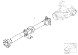 Diagram for 2004 BMW Z4 Drive Shaft - 26117514463