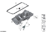 Diagram for BMW 535i GT xDrive Oil Pan - 11137556664
