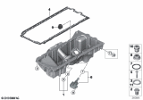 Diagram for 2018 BMW 640i xDrive Oil Pan - 11137556664