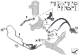Diagram for 2017 BMW X5 Power Steering Hose - 32416855247
