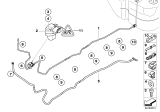 Diagram for 2010 BMW M6 Fuel Pressure Sensor - 61357834411