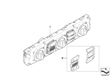 Diagram for BMW M5 Blower Control Switches - 64116978430