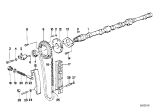 Diagram for BMW 633CSi Timing Chain Tensioner - 11311262273