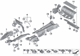 Diagram for 2020 BMW 740i Exhaust Heat Shield - 51487340213