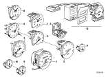 Diagram for BMW 318i Tachometer - 62121372229