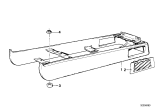 Diagram for 1980 BMW 733i Mirror Cover - 51161856958