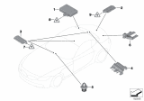 Diagram for BMW 525i Antenna - 61356922211