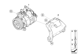 Diagram for BMW M5 A/C Compressor - 64526933174