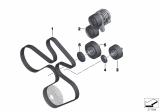 Diagram for BMW 135i A/C Idler Pulley - 11287578674