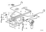 Diagram for 1993 BMW 318is Brake Line - 34321159717