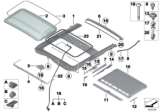 Diagram for BMW 328d Weather Strip - 54137344553