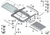 Diagram for BMW 440i Weather Strip - 54137344553