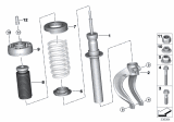 Diagram for 2015 BMW X5 Shock And Strut Mount - 31306851879