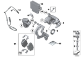 Diagram for BMW Brake Pad Sensor - 34356791962