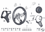 Diagram for BMW 328i GT Steering Wheel - 32307848339