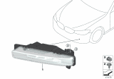 Diagram for 2018 BMW 530e xDrive Fog Light - 63177349132