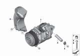 Diagram for 2017 BMW 750i xDrive A/C Compressor - 64529380568