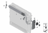 Diagram for 2008 BMW X6 Oil Cooler - 17218515777