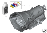 Diagram for BMW 750Li Transmission Assembly - 24007605631