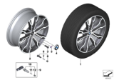 Diagram for 2019 BMW X4 Alloy Wheels - 36108010268