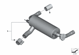 Diagram for 2012 BMW 335i Muffler - 18302293766