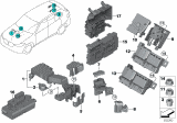 Diagram for 2019 BMW X5 Fuse Box - 61146996956