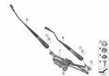 Diagram for 2018 BMW X2 Wiper Arm - 61617429703