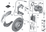 Diagram for BMW 428i Gran Coupe Brake Pads - 34106799801