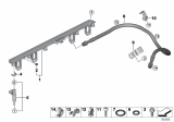 Diagram for BMW 528i Fuel Rail - 13537542541