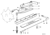 Diagram for 1992 BMW 318is Spark Plug Wires - 12121247512