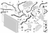 Diagram for 2020 BMW 530i Cooling Hose - 17128678494