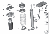 Diagram for BMW 328i GT Shock And Strut Mount - 33506864452