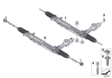 Diagram for BMW M6 Rack and Pinions - 32102284407
