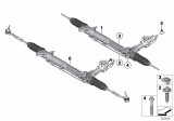 Diagram for 2015 BMW M6 Rack and Pinions - 32102284407