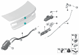 Diagram for BMW Door Striker - 51247498893