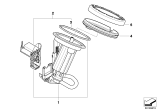 Diagram for BMW 528i xDrive Fuel Filter - 16117373514