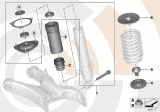 Diagram for 2010 BMW X5 Coil Spring Insulator - 33536776561