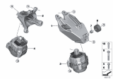 Diagram for BMW X3 Engine Mount Bracket - 22116860496