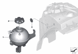 Diagram for BMW 540d xDrive Coolant Reservoir - 17138610654