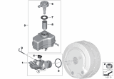 Diagram for BMW 325xi Brake Master Cylinder - 34336785664