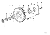 Diagram for BMW 525i Flywheel - 11221706573