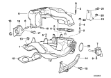 Diagram for BMW 318is Intake Manifold - 11611734535