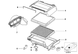 Diagram for 1999 BMW 540i Cabin Air Filter - 64319216589