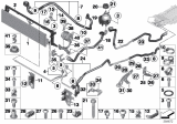 Diagram for BMW ActiveHybrid 7 Cooling Hose - 17127610709